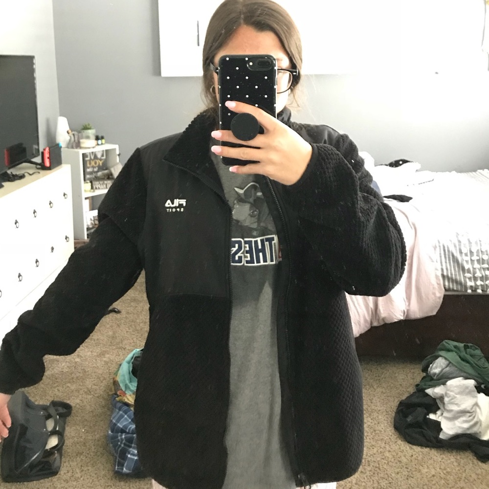 hardly worn Fila jacket